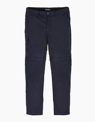 Craghoppers Mens Craghoppers Mens Expert Kiwi Convertible Tailored Trousers - Navy - Size: 30