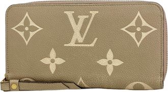 Louis Vuitton Cream Tourterelle Long Wallet (Bi-Fold) (Pre-Owned)