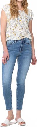 Judy Blue Mid-Rise Vintage Skinny Jeans In Blue