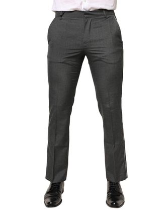 Daniele Alessandrini Daniele Alessandrini Polyester Formal Dress Trouser Mens Pants (Pre-Owned)