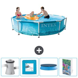 Intex Piscina Con Estructura Redonda - 305x76 Cm - 7-piezas Scb108