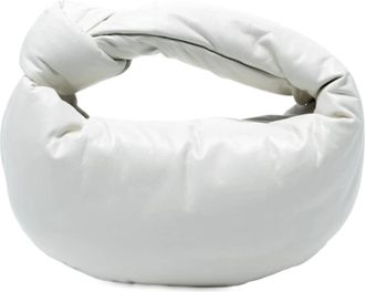 Bottega Veneta Pre-owned Handbags, female, White, Size: ONE SIZE Pre-owned Top Handle Bag