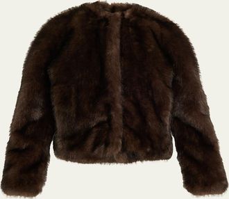 A.L.C. Gwen Faux Fur Jacket