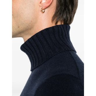 Magazzino Ricambi Cashmere Turtleneck Sweater - Navy