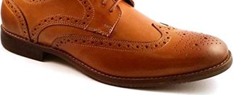 Rockport Mens Symon Wingtip Shoes In Tan
