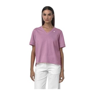 K-Way Donna, Top, Viola, S, new