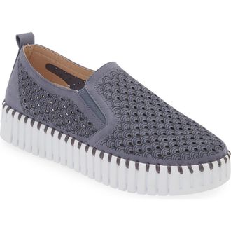 Ilse Jacobsen Tulip Slip-On Sneaker in Grey Blue at Nordstrom, Size 10Us