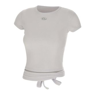 Diesel T-Shirts, female, White, Size: XS T-Bunny-Tail T-Shirt