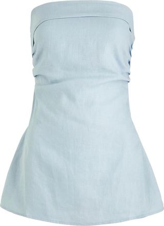 Faithfull The Brand Top Boe senza spalline - Blu