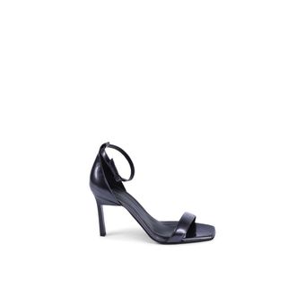 Calvin Klein Leather Stiletto Heel Womens Sandals