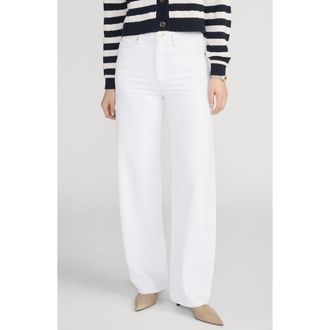 Frame Denim The Bow Straight Leg Jeans in Au Natural Clean at Nordstrom, Size 24