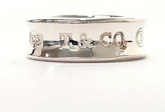 Tiffany & Co. Silver Silver 925 Band Ring (Pre-Owned)