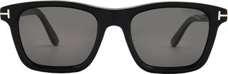 Tom Ford Barron Polarized Smoke Square Mens Sunglasses FT1179 01D 54