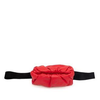 Bottega Veneta Pre-owned Body Pouch - Dames - Pre-owned - Rood - Maat: ONE Size Leer