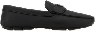 Prada Black Leather Loafers