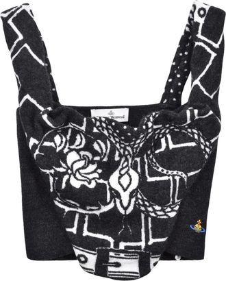 Vivienne Westwood Dames, Tops, Zwart, Maat: L Poliester