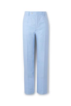 Dolce & Gabbana Straight-Leg Linen Trousers