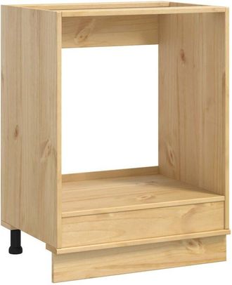 vidaXL Armario Ski Marr&oacute;n Miel 60 X 46 X 81 Cm Madera De Pino Macizo Vidaxl