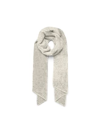 Vero Moda Schal VERO MODA VMCASSY SCARF NOOS, Damen, moonbeam, Fleece, Kunstfaser, unifarben, Modet&uuml;cher Schal