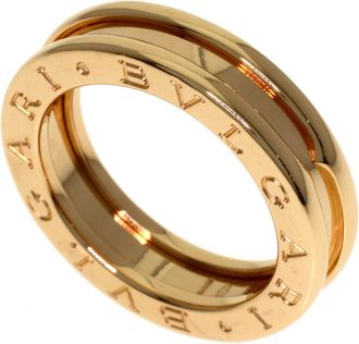 Bulgari Pink Gold (18K) Band Ring (Pre-Owned)