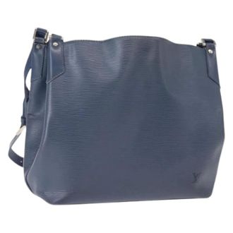 Louis Vuitton Pre-owned Shoulder Bags, female, Blue, Size: ONE SIZE Pre-owned Vintage Shoulder Bag