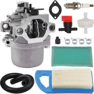 OEM Kit De Carburador 590399 Para Tractor Briggs & Stratton 21a902 21a977 21a907 21a877 21b902 21b907 21d807, Con Filtro De Aire, Junta, Buj&iacute;a Y Filtro De