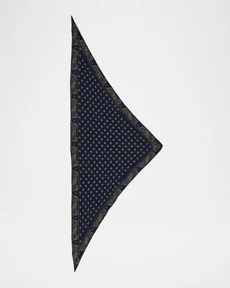 Guest In Residence The Wild Rag Silk-Blend Scarf