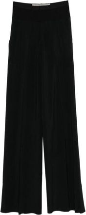 Rick Owens Zijdenmix Wijde Broek - Dames - Wijde Broeken - Zwart - S - Broeken