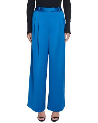 Halston Heritage Satin Trouser Pant