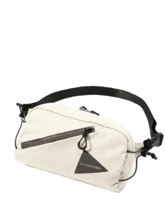 And Wander Ocean Rip belt bag - Neutrals