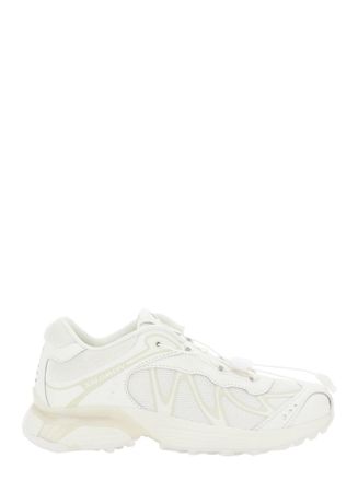 Salomon White Logo Sneakers