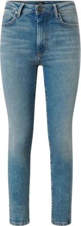 Pinko Skinny Jeans - Dames - Cropped Jeans - Blauw - W30 - Katoen - Jeans