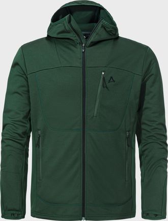 Sch&ouml;ffel Fleecejacke SCH&Ouml;FFEL Hiking Fleece Hoody Style Milagle MNS, Herren, Gr. 48, gr&uuml;n (6965, gr&uuml;n), Oberstoff: 100% Polyester; Futter: 100% Polyester, regu