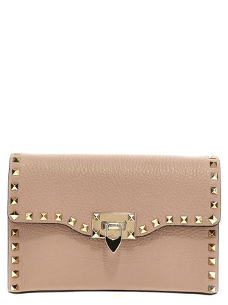 Valentino Garavani Pink Rockstud Shoulder Bag