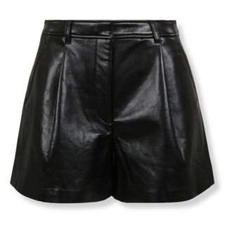Anine Bing Dames, Korte broeken, Zwart, Maat: XS Leer