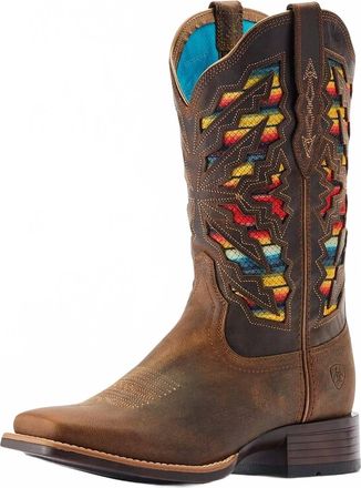 Ariat Womens Laney Venttek 360 Western Boots In Desert Pearl