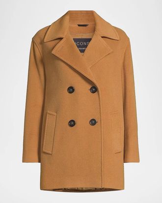 Cinzia Rocca Icons Notch Collar Peacoat