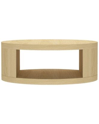 Manhattan Comfort Alure 36In Round Coffee Table