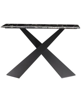 Pasargad Home Luxe Marble Console Table