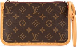 Louis Vuitton Brown Pvc Leather Pouch (Pre-Owned)
