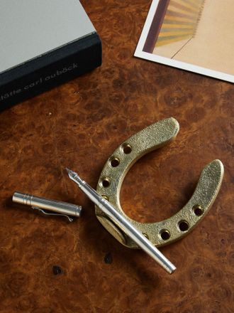 Carl Auböck Horseshoe Brass Pencil Holder