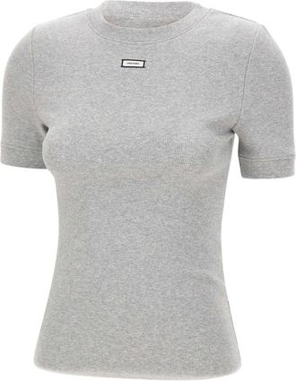 Entire studios Lounge T-Shirt - Dames - T-shirts - Grijs - S - Katoen - Tops