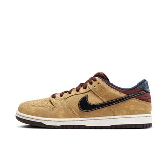 Nike Mens Nike SB Dunk Low Pro Skate Shoes in Brown | FZ1278-200