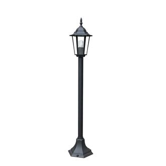 Netlighting MILANO Outdoor 105cm Bollard Black IP44 105x21cm | Size: 105x21 cm