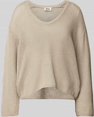 Drykorn Drykorn Strickpullover mit &uuml;berschnittenen Schultern Modell MAIJA in Beige, Gr&ouml;&szlig;e S