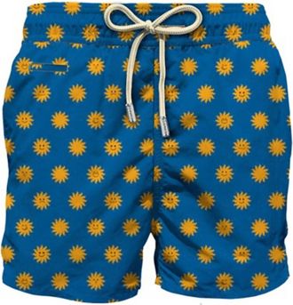 MC2 Saint Barth Mens Swim Shorts In Happy Sunny