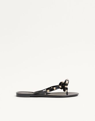 Valentino Garavani Rockstud Rubber Slipper Wo
