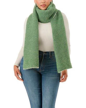 MARCUS ADLER Two-Tone Knit Scarf