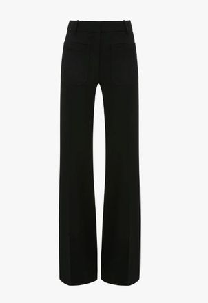 Victoria Beckham Alina Trouser In Black Size XS