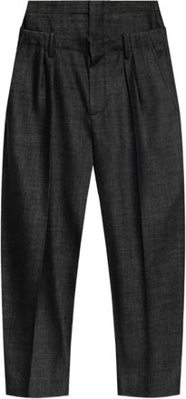 Victoria Beckham Pantaloni a vita alta - Nero